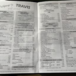 updated pictures of the current menu. 2025 updated pictures of the current menu. 2025