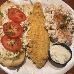 Catfish po boy Catfish po boy