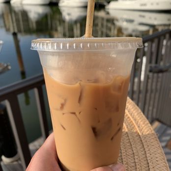 The French Press - Iced Cinnamon Caramel espresso oatmilk - Coffee & Tea Near Me - Cape Coral, Florida The French Press - Iced Cinnamon Caramel espresso oatmilk - Coffee & Tea Near Me - Cape Coral, Florida