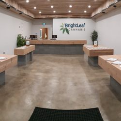 BrightLeaf Cannabis - This is our beautiful store from the front entryway.