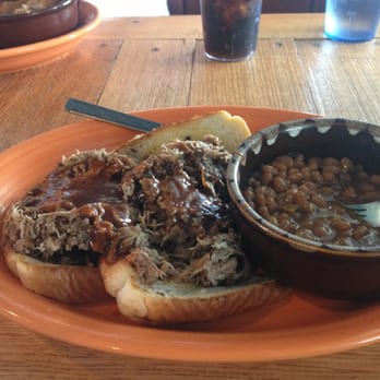 Boathouse BBQ - Pork n Beans. Love this place - New American Near Me - Marietta, Ohio
