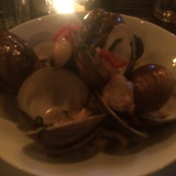 Park Tavern - Clam Linguine - New American Near Me - Delray Beach, Florida