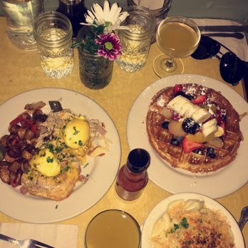 Sweet Chick - Eggs Benny, Sweet Chick Waffle, Mac & cheese. ALL WAS DELICIOUS - Southern Near Me - New York, New York Sweet Chick - Eggs Benny, Sweet Chick Waffle, Mac & cheese. ALL WAS DELICIOUS - Southern Near Me - New York, New York