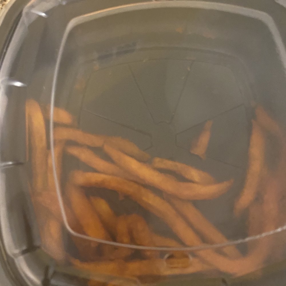 Silver Diner - Half eaten sweet potato fries from an online order - Diners Near Me - Lanham, Maryland Silver Diner - Half eaten sweet potato fries from an online order - Diners Near Me - Lanham, Maryland