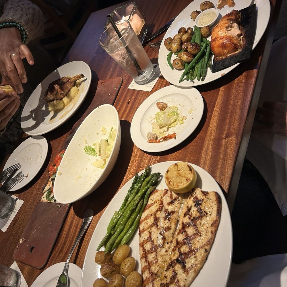Seasons 52 - Wood grilled rainbow trout, Cedar plank salmon, Wood grilled pork chop - New American Near Me - Bridgewater, New Jersey Seasons 52 - Wood grilled rainbow trout, Cedar plank salmon, Wood grilled pork chop - New American Near Me - Bridgewater, New Jersey