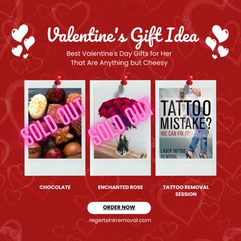 Regerts Ink Removal - "Surprise your partner this Valentine's Day! Book a tattoo removal session and show them how much you care. - Tattoo Removal Near Me - Yardley, Pennsylvania Regerts Ink Removal - "Surprise your partner this Valentine's Day! Book a tattoo removal session and show them how much you care. - Tattoo Removal Near Me - Yardley, Pennsylvania