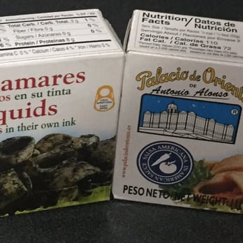 Pescaderia la Palma - Canned calamari, product of Spain, sold here - Seafood Markets Near Me - Tampa, Florida Pescaderia la Palma - Canned calamari, product of Spain, sold here - Seafood Markets Near Me - Tampa, Florida