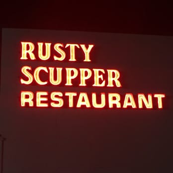 Rusty Scupper - Sign - Seafood Near Me - Baltimore, Maryland