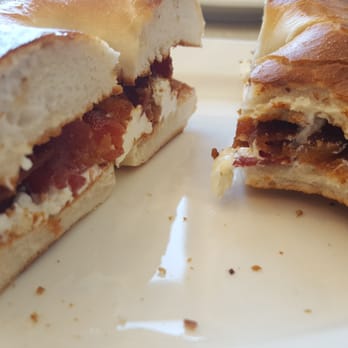 McLean Corner Cafe - Bacon & Creamcheese Bagel - Irish Near Me - Yonkers, New York