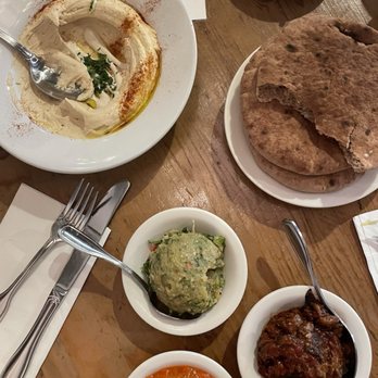 Oren's Hummus - Eggplant and hummus - Mediterranean Near Me - Mountain View, California