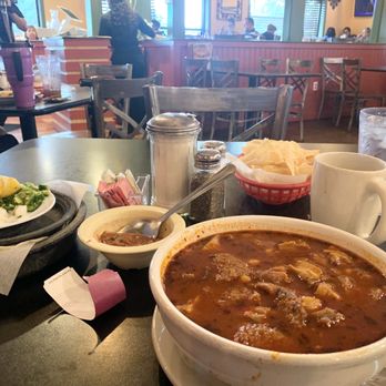 Sarita's Mexican Restaurant - Menudo and coffee-very good with lots of meat and tender hominy. Perfect coffee not needing cream. - Mexican Near Me - San Antonio, Texas Sarita's Mexican Restaurant - Menudo and coffee-very good with lots of meat and tender hominy. Perfect coffee not needing cream. - Mexican Near Me - San Antonio, Texas