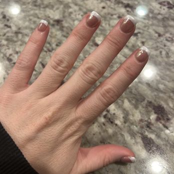 Dip Nail Spa - Just poor job and not what I wanted. - Nail Salons Near Me - Peoria, Arizona