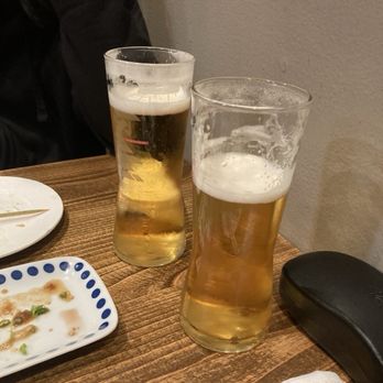 Kiraku - Asahi draft beer. - Tapas/Small Plates Near Me - Berkeley, California