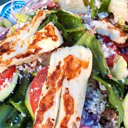 Greek Corner Cafe - Halloumi Salad