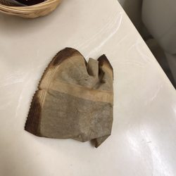 Used coffee filter