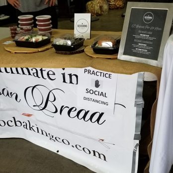 OC Baking - Sessions was one of the pop-up vendors today. 7/24/2020 - Bakeries Near Me - Orange, California