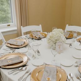 Wedding Table Setup
