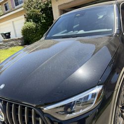 Trust Auto Glass Services - 2023 Mercedes GLC-Class with a new windshield. Nice and clean job.
