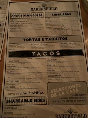 Menu photo 4 Bakersfield OTR Cincinnati, OH