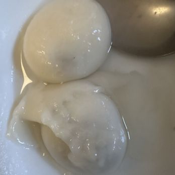 Dew Drop Inn - A. Sweet Black Sesame Hot Mochi Ball 4pc - Chinese Near Me - Honolulu, Hawaii Dew Drop Inn - A. Sweet Black Sesame Hot Mochi Ball 4pc - Chinese Near Me - Honolulu, Hawaii
