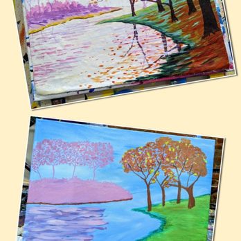 Painting Lounge - Theirs vs mine (bottom)... An individual interpretation - Art Classes Near Me - New York, New York Painting Lounge - Theirs vs mine (bottom)... An individual interpretation - Art Classes Near Me - New York, New York