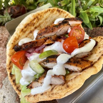 Infusion Craft Food - a pita with meat and vegetables - Food Trucks Near Me Infusion Craft Food - a pita with meat and vegetables - Food Trucks Near Me