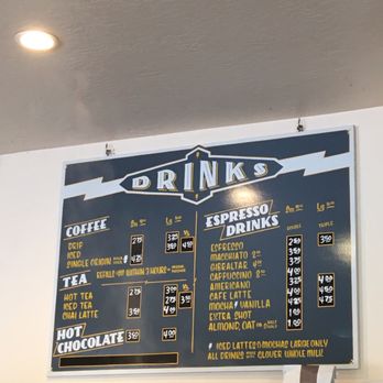 Kilovolt Coffee - Drink menu - Cafes Near Me - Oakland, California