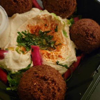 Sunnin Lebanese Cafe - Falafel with Hummus - Lebanese Near Me - Los Angeles, California Sunnin Lebanese Cafe - Falafel with Hummus - Lebanese Near Me - Los Angeles, California