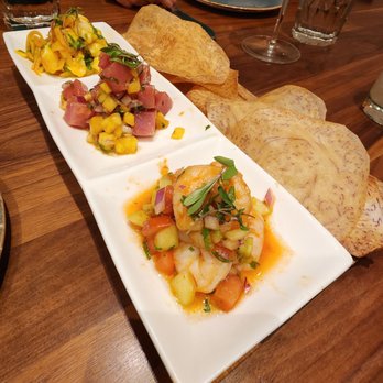 Casa Del Toro - Ceviche trio, we liked all 3! - Latin American Near Me - Hayward, California