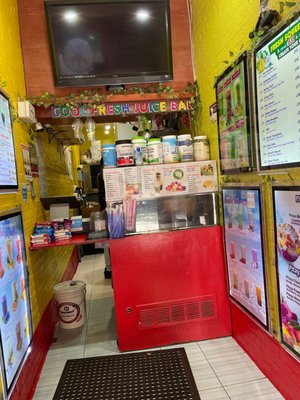 cool fresh juice bar by null