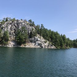 Canadian Yacht Charters - Unique land formations and crystal clear water