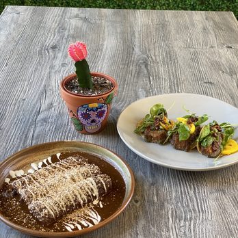 Estancia - Pork Belly Tacos and Mole Enchiladas - Mexican Near Me - Chino, California Estancia - Pork Belly Tacos and Mole Enchiladas - Mexican Near Me - Chino, California