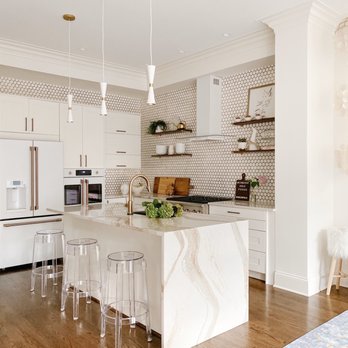 B & B Formica - Cambria Quartz installed by b&b, designed by NixonPack - Kitchen & Bath Near Me - Chicago, Illinois