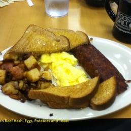 Corned Beef Hash and Eggs