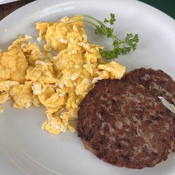 Snooty Fox - Sausage patties and eggs - Breakfast & Brunch Near Me - Laguna Hills, California Snooty Fox - Sausage patties and eggs - Breakfast & Brunch Near Me - Laguna Hills, California