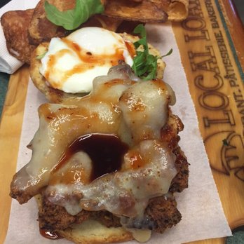 Local Loaf - Chicken and The Egg Sandwich with Chipotle Cheerwine Sauce - Bakeries Near Me - Charlotte, North Carolina Local Loaf - Chicken and The Egg Sandwich with Chipotle Cheerwine Sauce - Bakeries Near Me - Charlotte, North Carolina