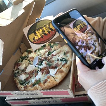 Pizza Jerks - The Fusion!!! Looking amazing. Almost didn't eat it, it was so pretty. Sike. - Pizza Near Me - Lake George, New York