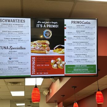PrimoHoagies - Sandwiches Near Me - Easton, Pennsylvania