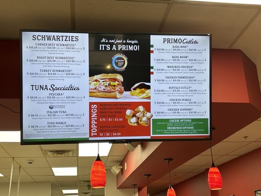 Menu photo 2 PrimoHoagies Easton, PA