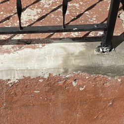 All American Masons and Sweeps - He fixed the railing on our stairs while he was waiting for the original job to dry
