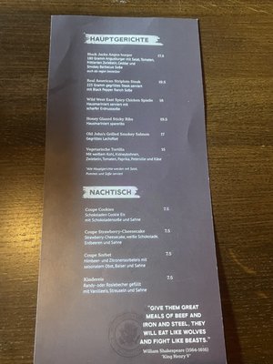 Menu photo 1 Restaurants Slagharen, OV