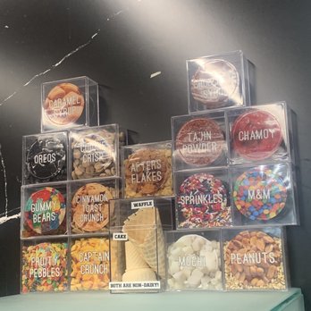 Afters Ice Cream - Their toppings! - Ice Cream & Frozen Yogurt Near Me - Orange, California