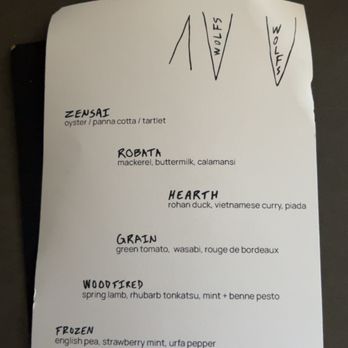 The Wolf's Tailor - Tasting Menu - New American Near Me - Denver, Colorado The Wolf's Tailor - Tasting Menu - New American Near Me - Denver, Colorado