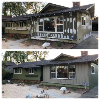 Roll with it! - Before and after: Claremont, CA - Painters Near Me Roll with it! - Before and after: Claremont, CA - Painters Near Me