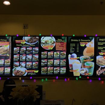 Manila Sunset - MENU 12/18/17 - Filipino Near Me - Rancho Cucamonga, California Manila Sunset - MENU 12/18/17 - Filipino Near Me - Rancho Cucamonga, California