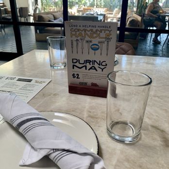 The Vig - Table setting - Cocktail Bars Near Me - Peoria, Arizona