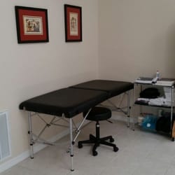 Bodies In Motion by Monique - This is the therapy treatment area where clients may receive manual therapy, conventional physical therapy modalities or energy work.