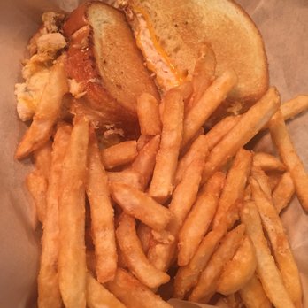 FISH DISTRICT - Tuna Melt and fries. $1 off special. - Seafood Near Me - San Diego, California FISH DISTRICT - Tuna Melt and fries. $1 off special. - Seafood Near Me - San Diego, California