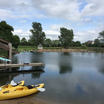 Bear Cave Lake - Kayaks, paddleboat, canoe for use on your own private pond. - Venues & Event Spaces Near Me - Oswego, Illinois
