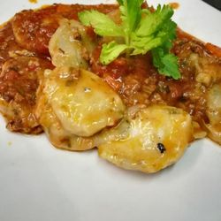 Zafferano - Ravioli alla ligure al ragù